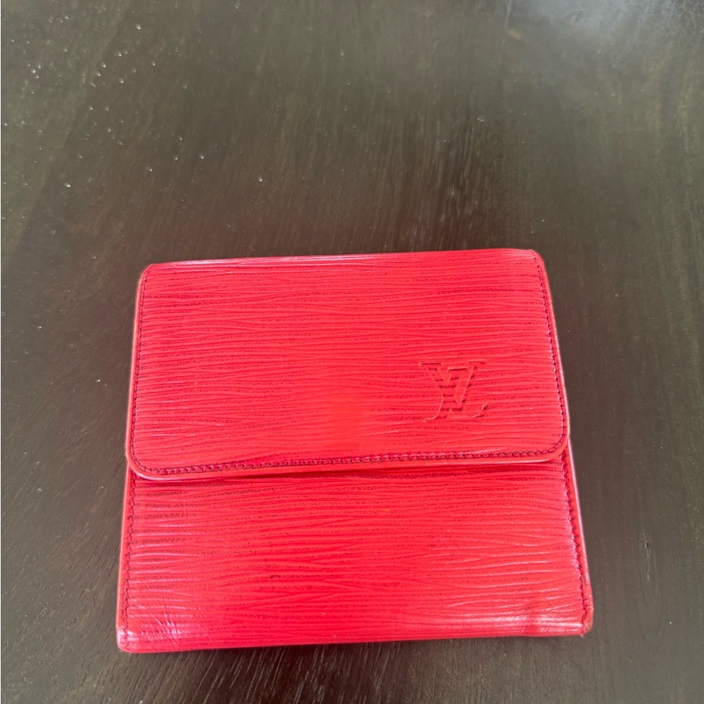 Louis Vuitton Red Wallet
